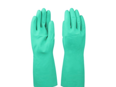 丁腈橡胶手套防化耐酸碱耐油防滑劳保橡胶洗衣工业防腐蚀手套